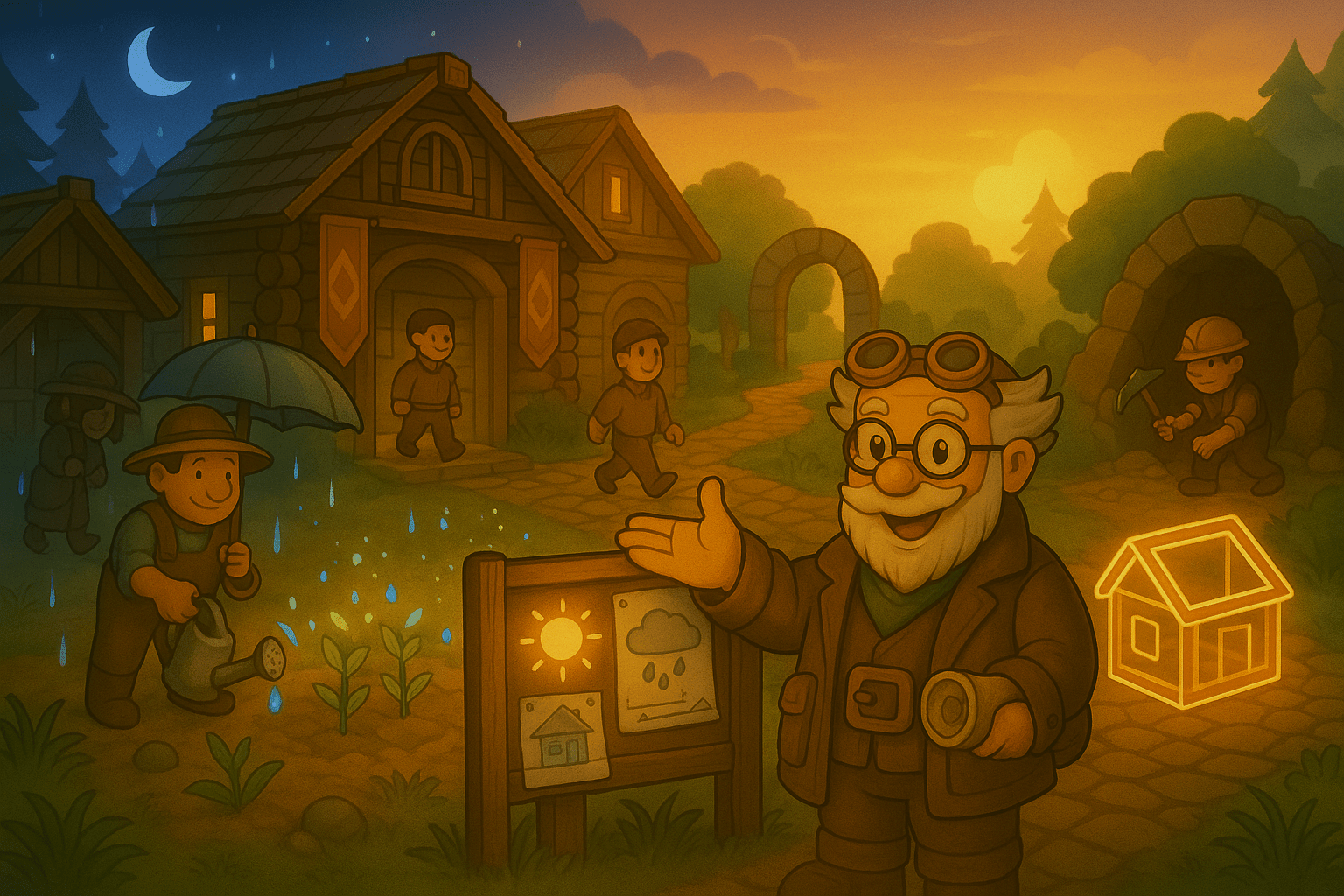 chapter 6 - Developing the Town